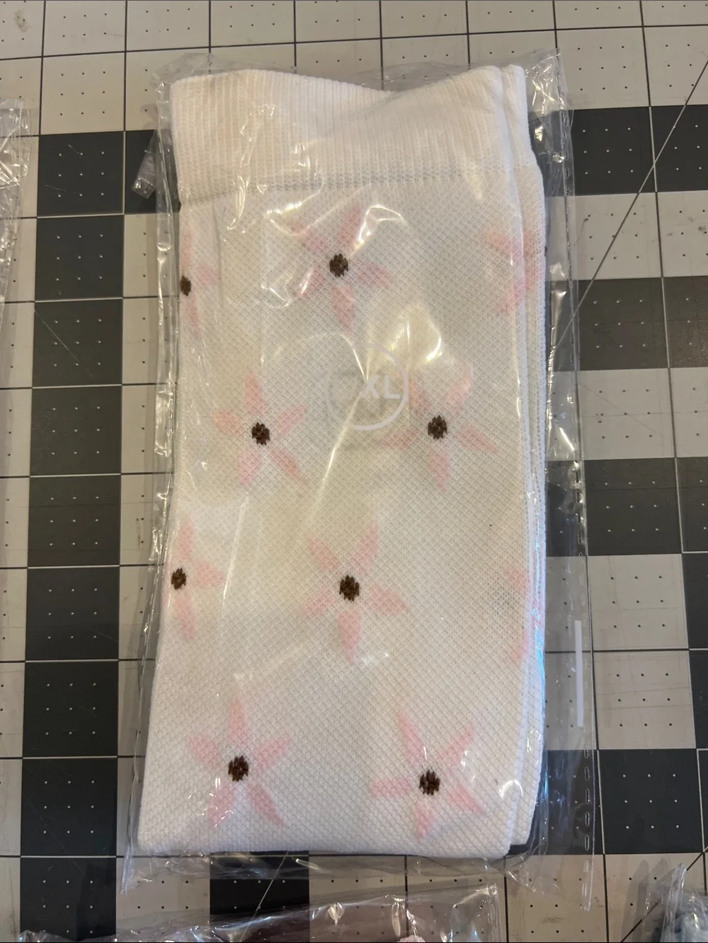 5 pair of Floral Pattern Women's compression socks